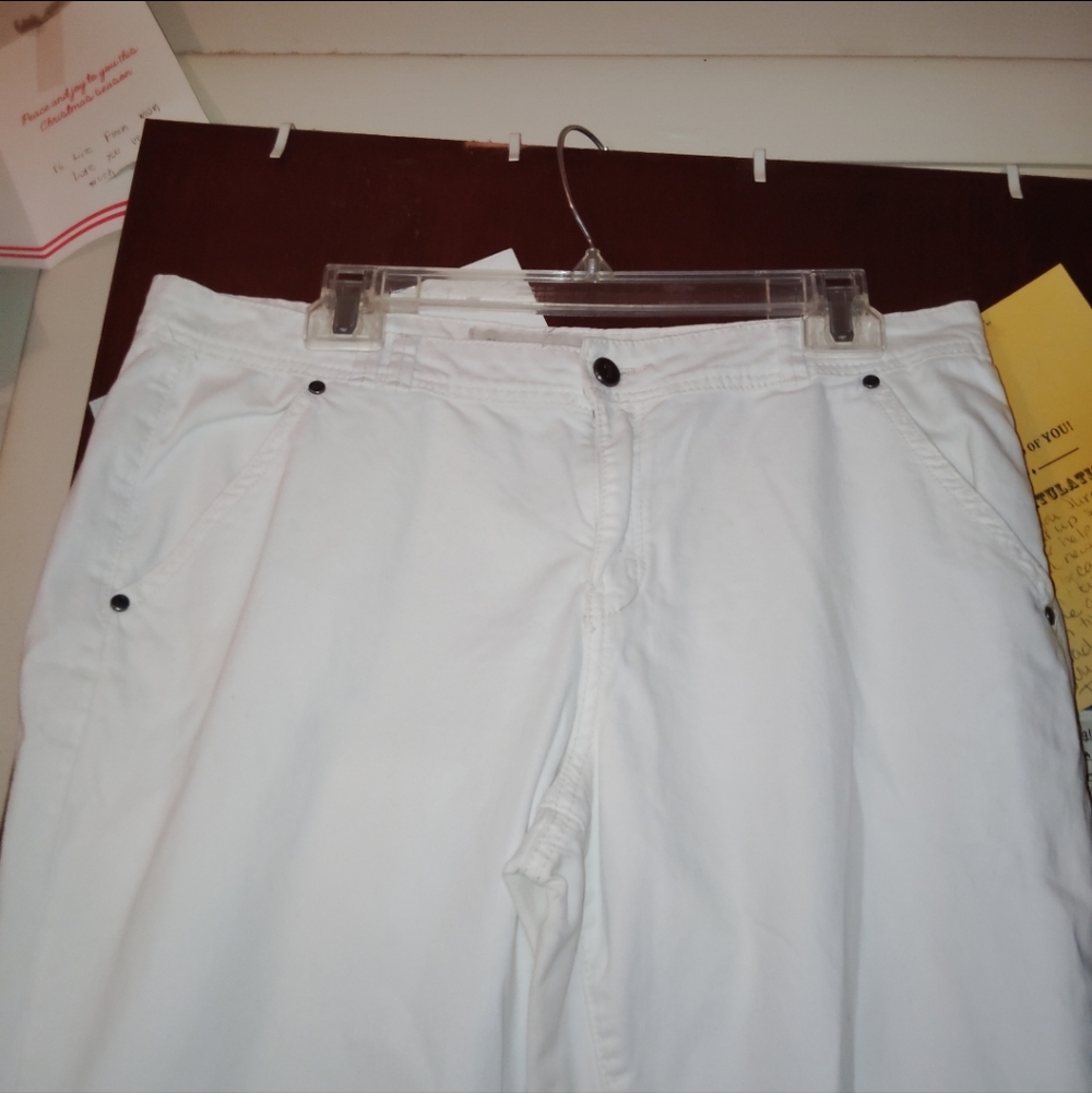 PILCRO & THE LETTERPRESS anthropology High Rise White Jeans Size 32" - Picture 6 of 11